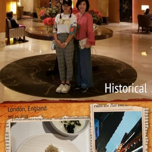 孫と２人、韓国旅行♪