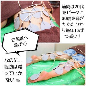 筋肉量は20代がピーク。。。